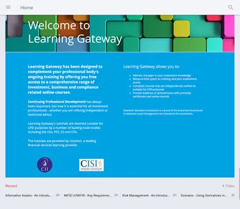 Learning Gateway screenshot 0