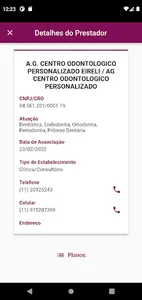 Uniodonto Mobile screenshot 5