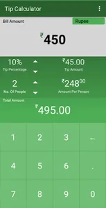 Easy Tip Calculator screenshot 0
