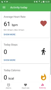 Mi Heart rate with Smart Alarm screenshot 4