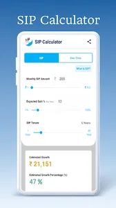 WhatsTool SIP Calculator screenshot 0