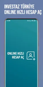 InvestAZ Online Hızlı Hesap Aç screenshot 0