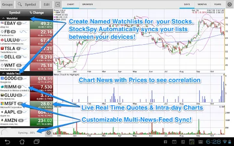 Stocks Charts Realtime Quotes screenshot 13