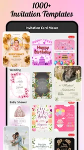 Invitation Card Maker – Ecards screenshot 16