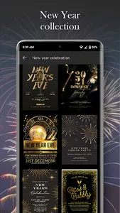 Invitation Card Maker Design screenshot 3