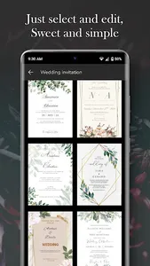 Invitation Card Maker Design screenshot 4