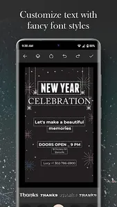 Invitation Card Maker Design screenshot 7