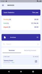 Invoiless screenshot 2