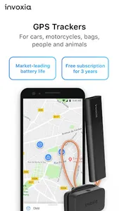 Invoxia GPS screenshot 2