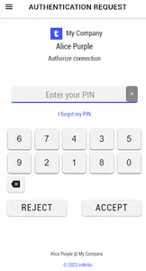 TrustBuilder Authenticator screenshot 1