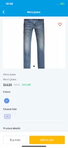 Flutter Clothing App screenshot 3