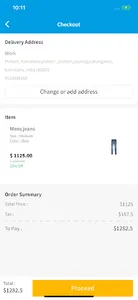 Flutter Clothing App screenshot 5