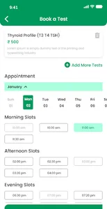 Doctor Appointment Booking App screenshot 0