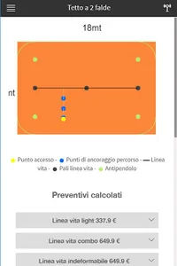 Configuratore Linea Vita screenshot 3