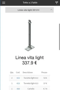 Configuratore Linea Vita screenshot 4