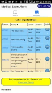 Medical Exam Alerts screenshot 5