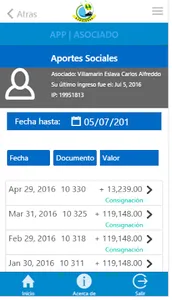 Cooperativa pio xii screenshot 4