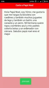 Carta Papa Noel screenshot 2