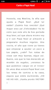 Carta Papa Noel screenshot 4