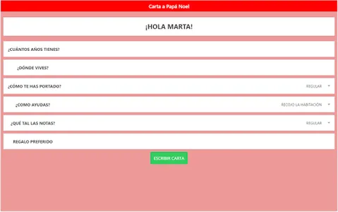 Carta Papa Noel screenshot 9