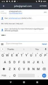 Formilla Live Chat screenshot 2
