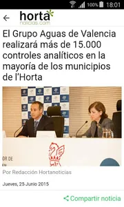 Hortanoticias screenshot 1