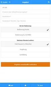 SCHMID Hebebühnenverleih screenshot 2