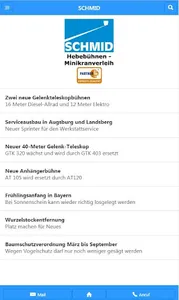 SCHMID Hebebühnenverleih screenshot 6