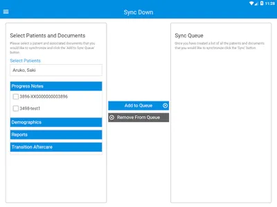 ThinkHealth-Touch screenshot 1