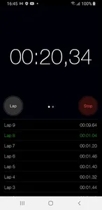 Stopwatch -  iPhone Timer iOS screenshot 0