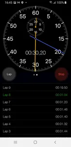 Stopwatch -  iPhone Timer iOS screenshot 1