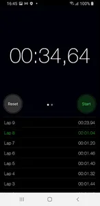 Stopwatch -  iPhone Timer iOS screenshot 10