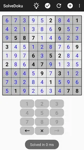 SolveDoKu : Sudoku Solver with screenshot 1