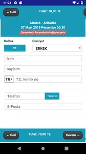 CSR Seyahat screenshot 6