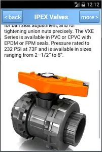 IPEX Thermoplastic Valves screenshot 1