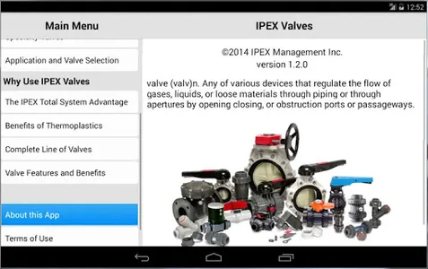 IPEX Thermoplastic Valves screenshot 2