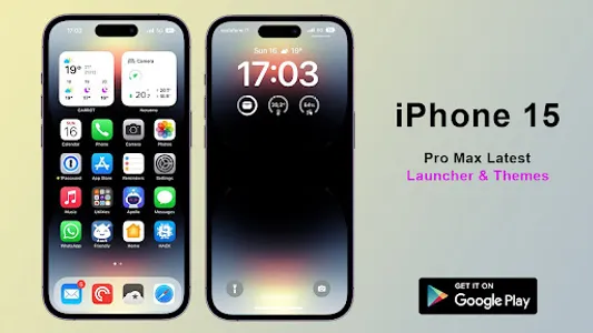 iPhone 15 Pro Max Launcher screenshot 0
