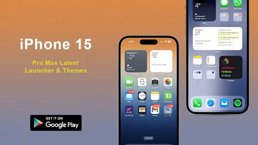 iPhone 15 Pro Max Launcher screenshot 5