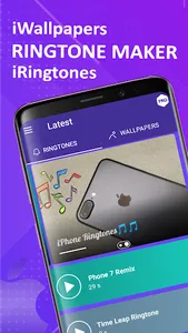 Ringtones for IphonE - Mp3 screenshot 5