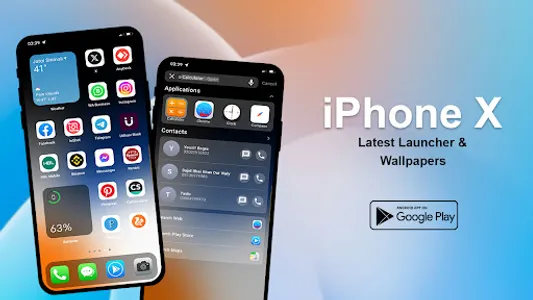 iPhone X Launcher for Android screenshot 2