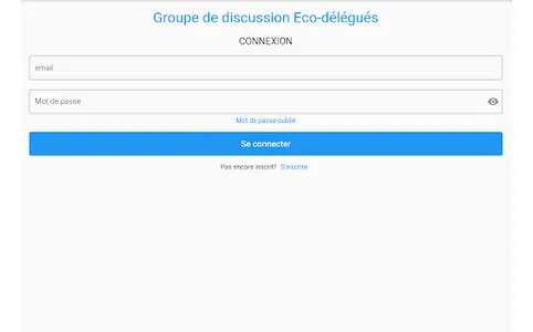 appli eco-délégués screenshot 0