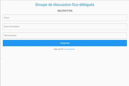 appli eco-délégués screenshot 1