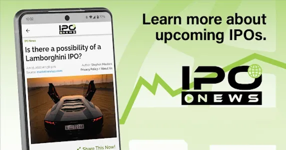 IPO News & Calendar screenshot 0