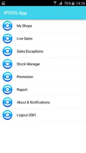 IPOSG App screenshot 1