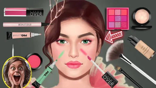 ASMR Salon: Makeover & Make Up screenshot 4