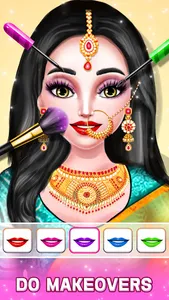 Indian Wedding Make Up Games screenshot 1