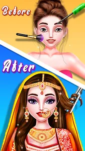 Indian Wedding Make Up Games screenshot 7