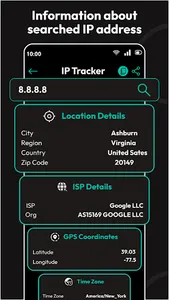 IP Location & Info Tracker screenshot 1