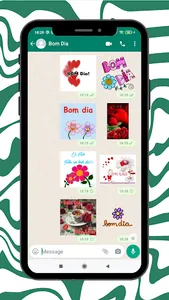 Figurinhas Bom Dia Animado GIF screenshot 1
