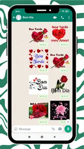 Figurinhas Bom Dia Animado GIF screenshot 2